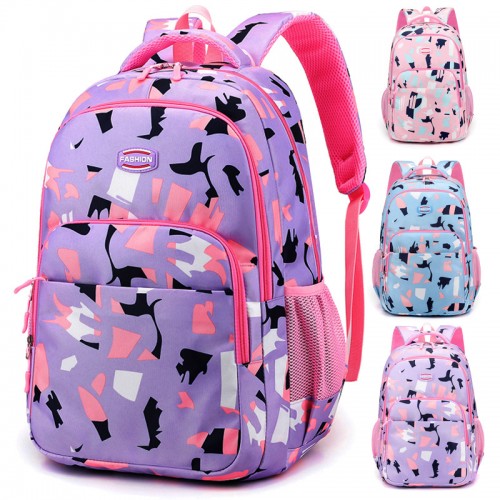 Mädchen-Rucksack-Schultasche, Grundschüler, Mittelstufe, 4.–6. Klasse, Kinder-Schultasche, belastungsreduzierender Rucksack